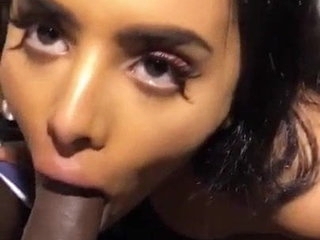 Bathroom's Girlfriend Boyfriend Blowjob Cum Drinking