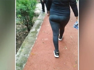 Sexy Indian Ass in Yoga Pants